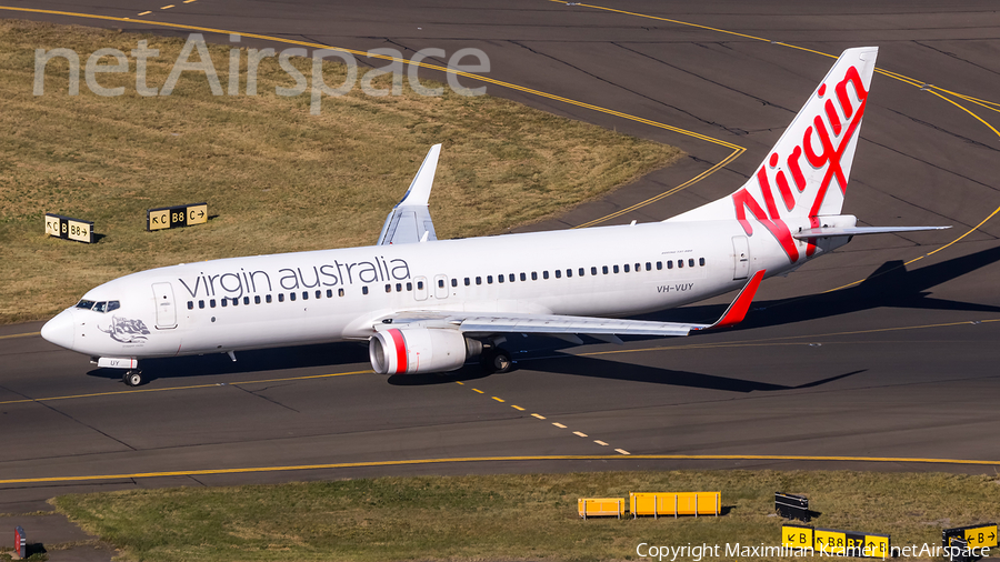 Virgin Australia Boeing 737-8KG (VH-VUY) | Photo 390247