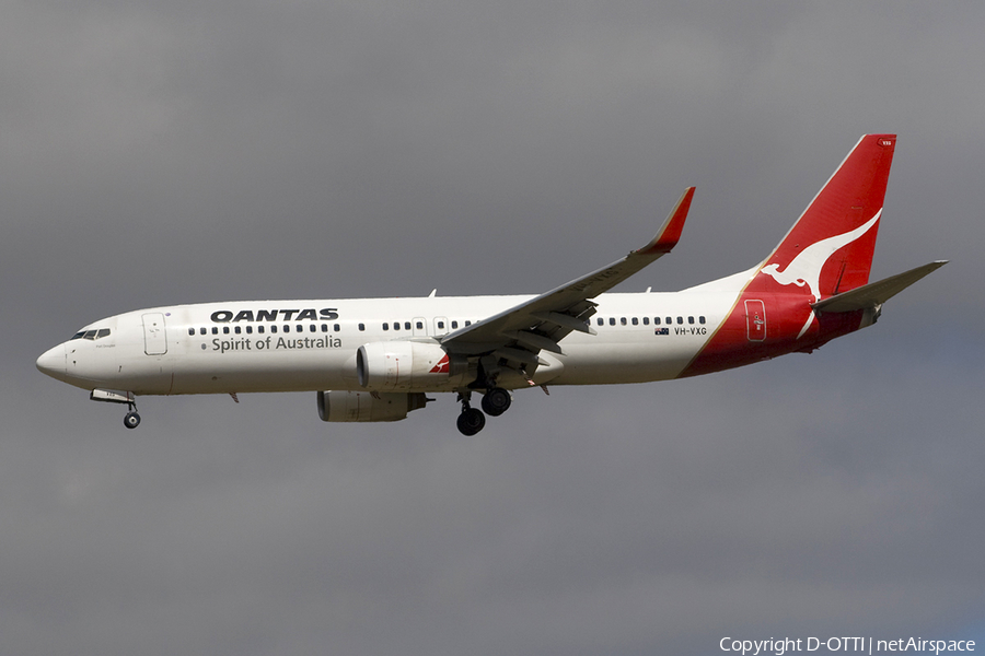 Qantas Boeing 737-838 (VH-VXG) | Photo 283369