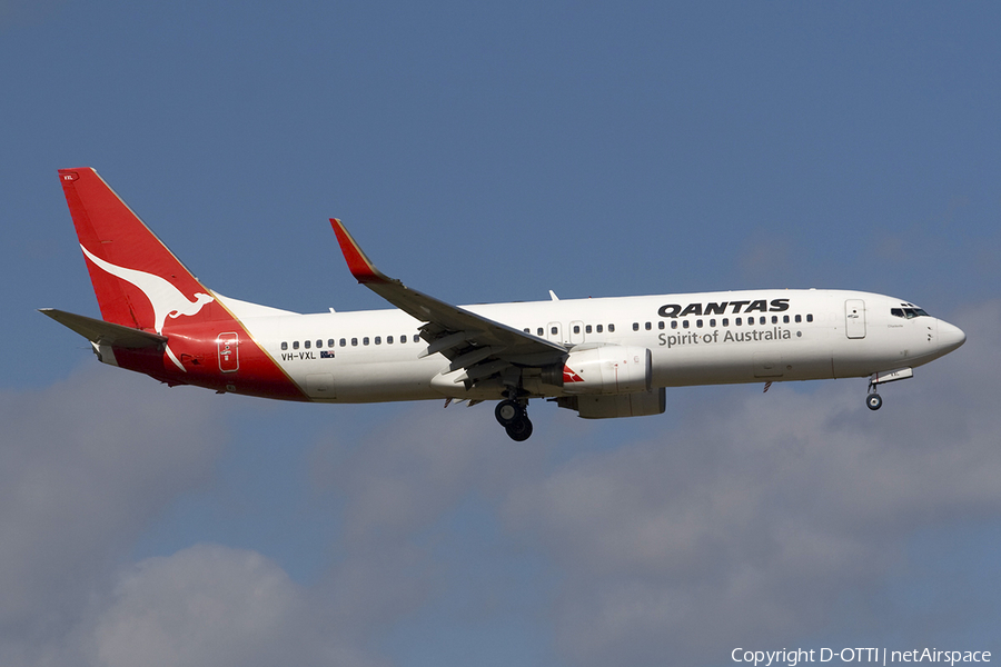 Qantas Boeing 737-838 (VH-VXL) | Photo 283424