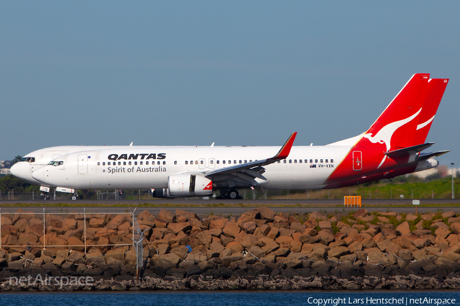 Qantas Boeing 737-838 (VH-VXN) | Photo 447120