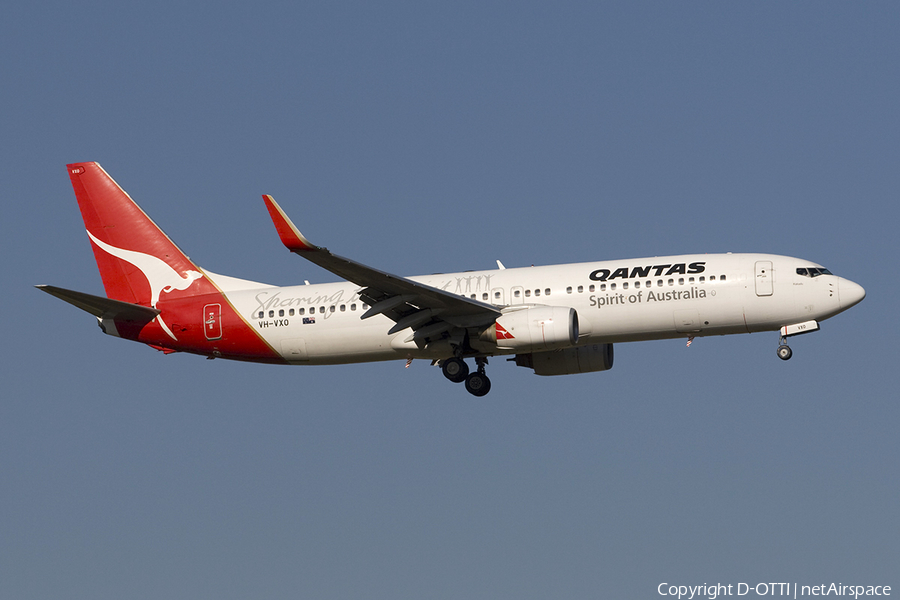 Qantas Boeing 737-838 (VH-VXO) | Photo 283876