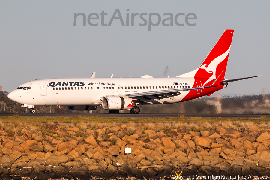 Qantas Boeing 737-838 (VH-VXO) | Photo 390301