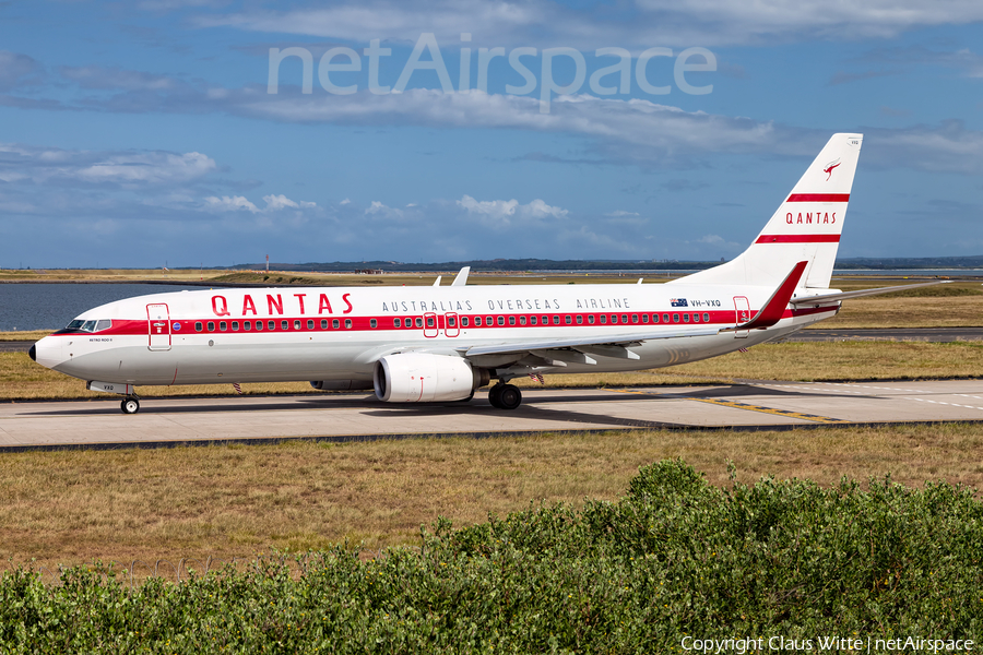 Qantas Boeing 737-838 (VH-VXQ) | Photo 307101