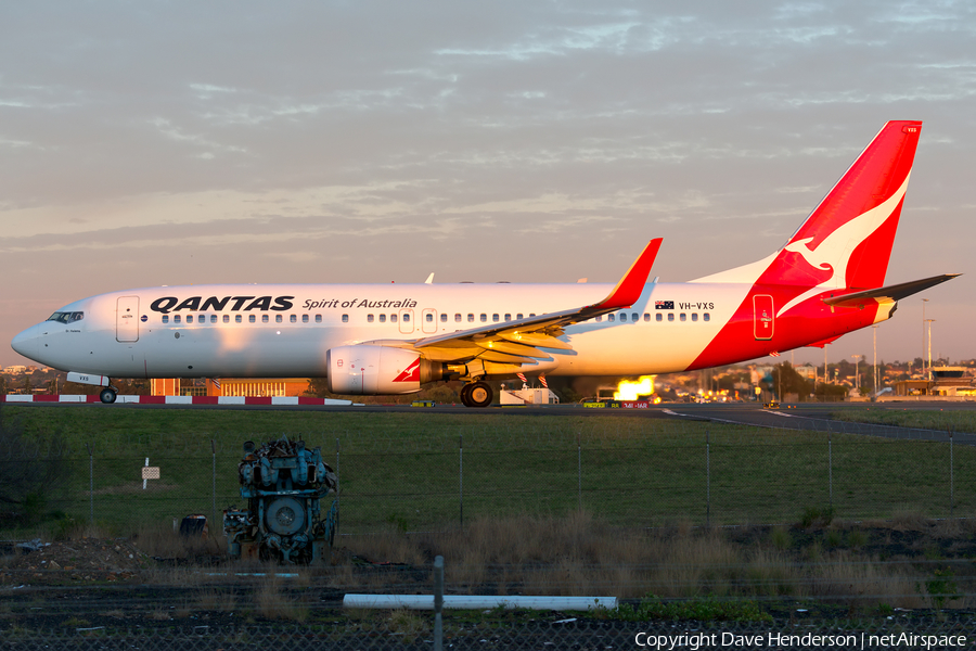 Qantas Boeing 737-838 (VH-VXS) | Photo 95360
