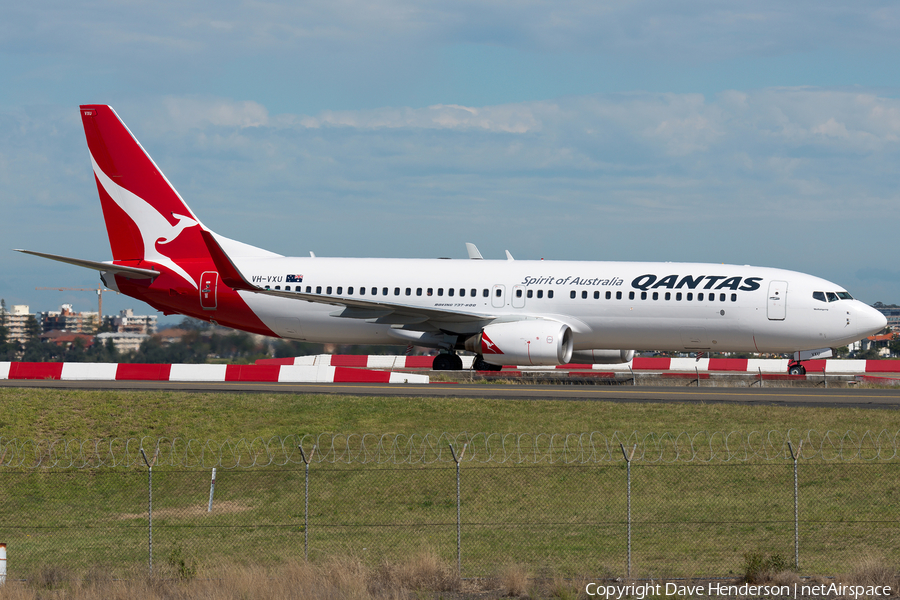 Qantas Boeing 737-838 (VH-VXU) | Photo 95439