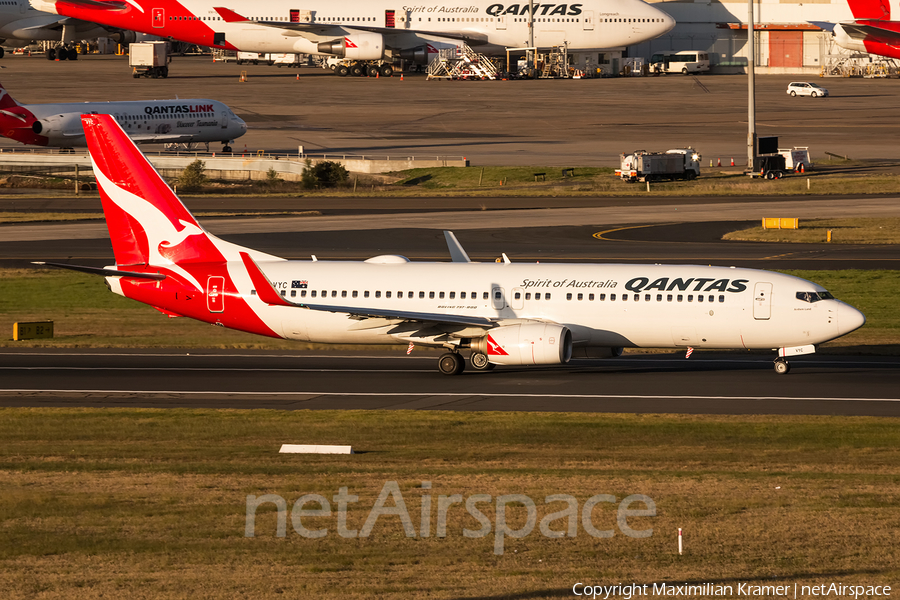 Qantas Boeing 737-838 (VH-VYC) | Photo 390511
