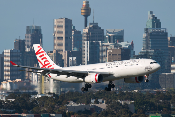 Virgin Australia Airbus A330-243 (VH-XFC) at  Sydney - Kingsford Smith International, Australia