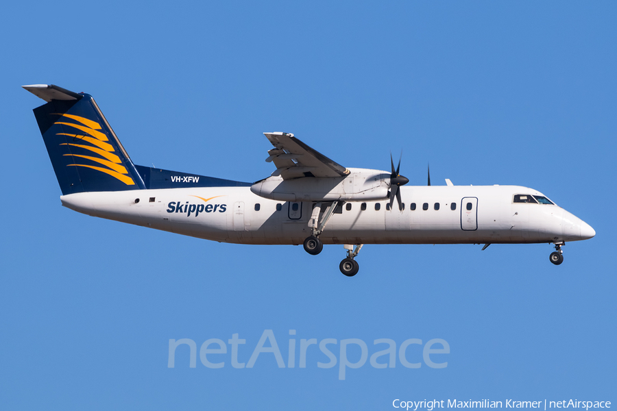 Skippers Aviation de Havilland Canada DHC-8-314 (VH-XFW) | Photo 391651