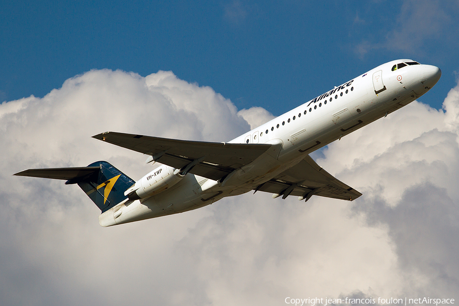 Alliance Airlines Fokker 100 (VH-XWP) | Photo 107618