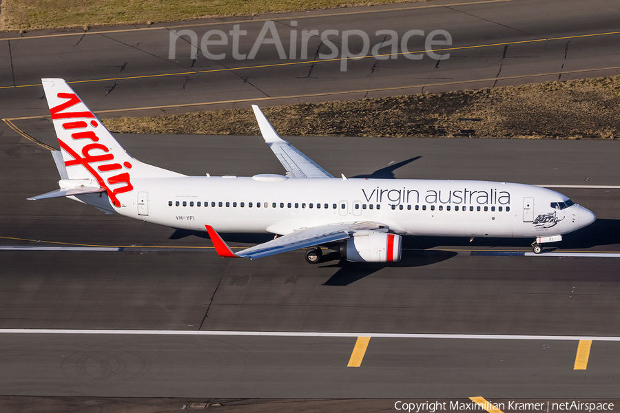 Virgin Australia Boeing 737-8FE (VH-YFI) | Photo 390275