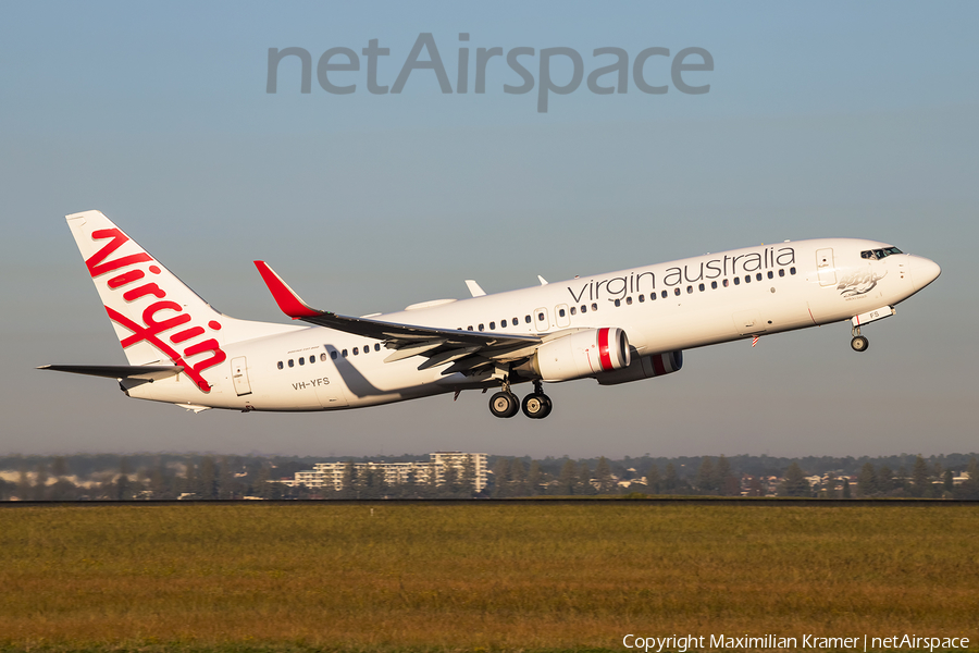 Virgin Australia Boeing 737-8FE (VH-YFS) | Photo 390347