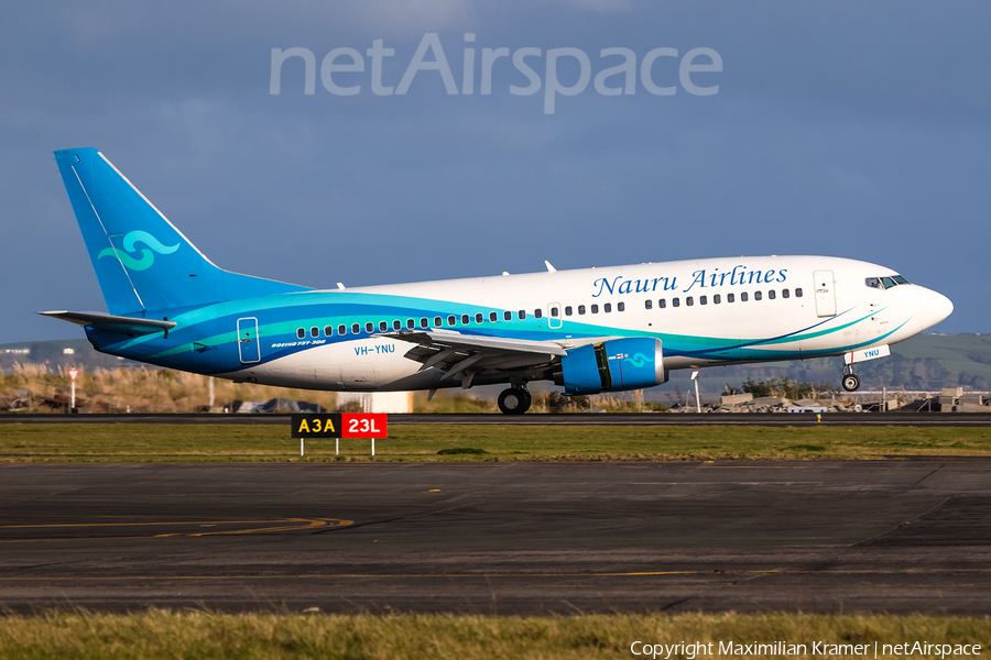 Nauru Airlines Boeing 737-319 (VH-YNU) | Photo 391863