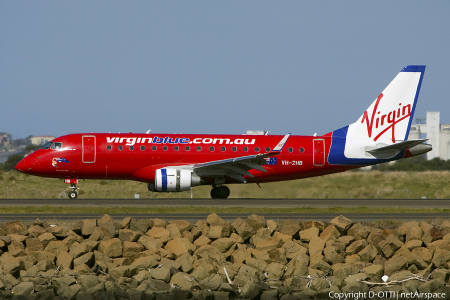 Virgin Blue Embraer ERJ-170LR (ERJ-170-100LR) (VH-ZHB) | Photo 282810