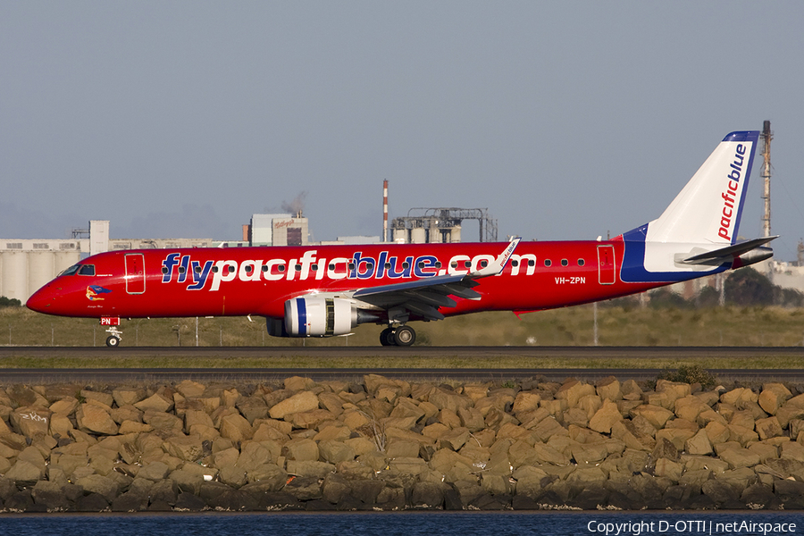 Pacific Blue Embraer ERJ-190AR (ERJ-190-100IGW) (VH-ZPN) | Photo 280538