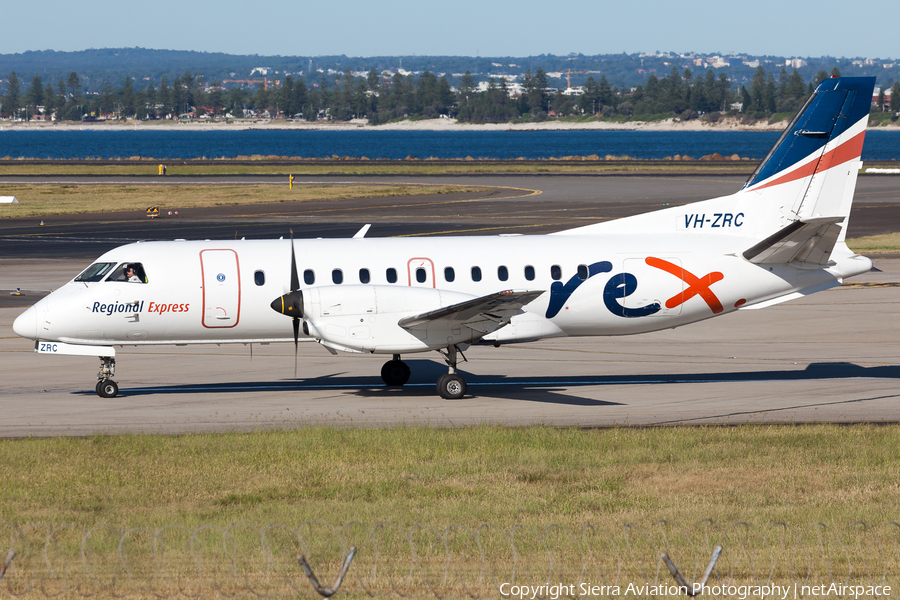 REX - Regional Express SAAB 340B+ (VH-ZRC) | Photo 324532