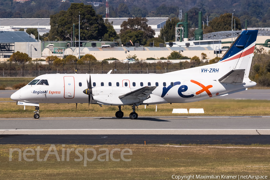 REX - Regional Express SAAB 340B+ (VH-ZRH) | Photo 391694