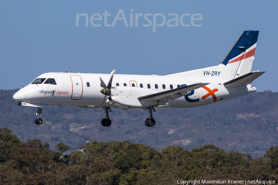 REX - Regional Express SAAB 340B+ (VH-ZRY) | Photo 391674