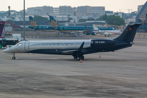 Vietstar Airlines Embraer EMB-135BJ Legacy 600 (VN-A268) at  Ho Chi Minh City - Tan Son Nhat, Vietnam