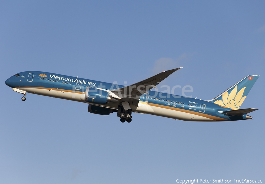 Vietnam Airlines Boeing 787-9 Dreamliner (VN-A862) | Photo 214515