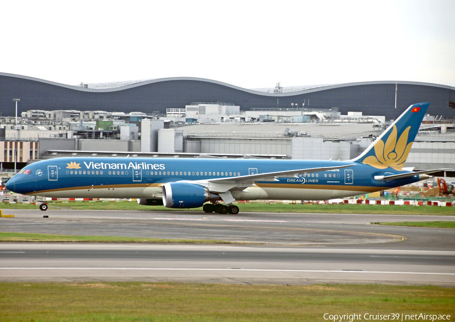 Vietnam Airlines Boeing 787-9 Dreamliner (VN-A870) | Photo 221526