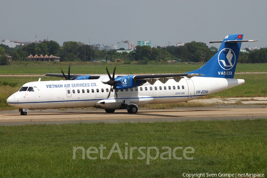 VASCO - Vietnam Air Service Company ATR 72-500 (VN-B214) | Photo 15384
