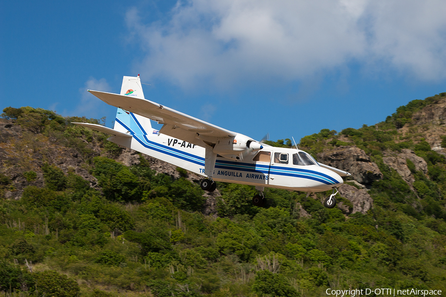 Trans Anguilla Airways Britten-Norman BN-2B-21 Islander (VP-AAF) | Photo 221398