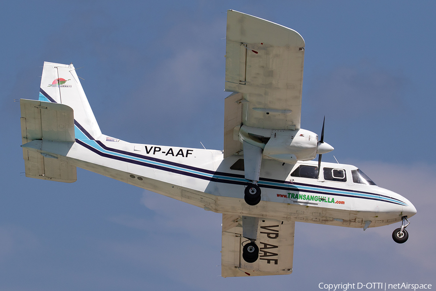 Trans Anguilla Airways Britten-Norman BN-2B-21 Islander (VP-AAF) | Photo 359709