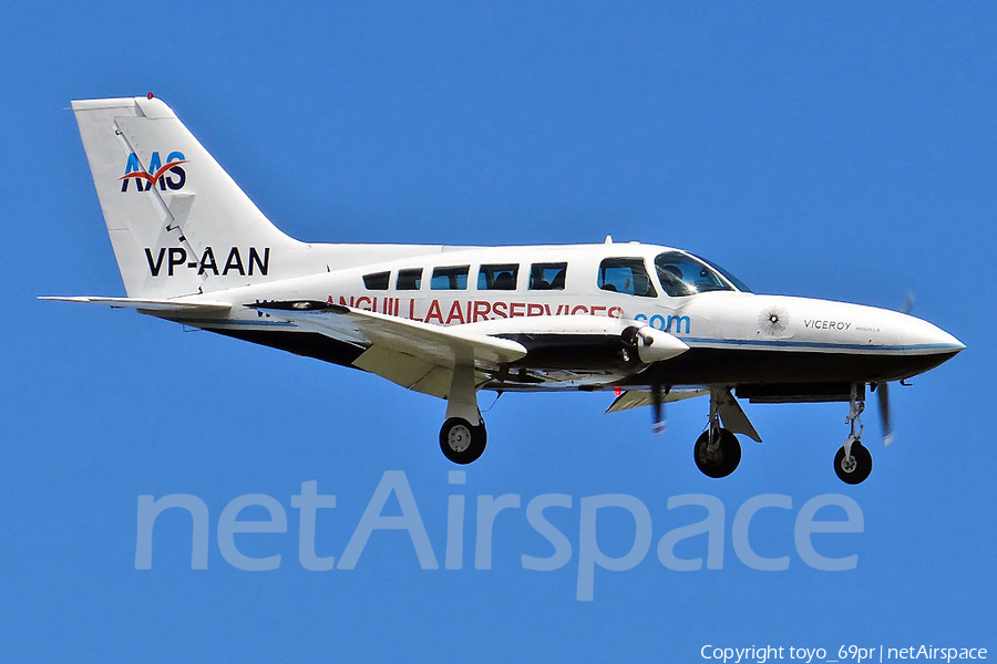 Anguilla Air Services Cessna 402C (VP-AAN) | Photo 71587