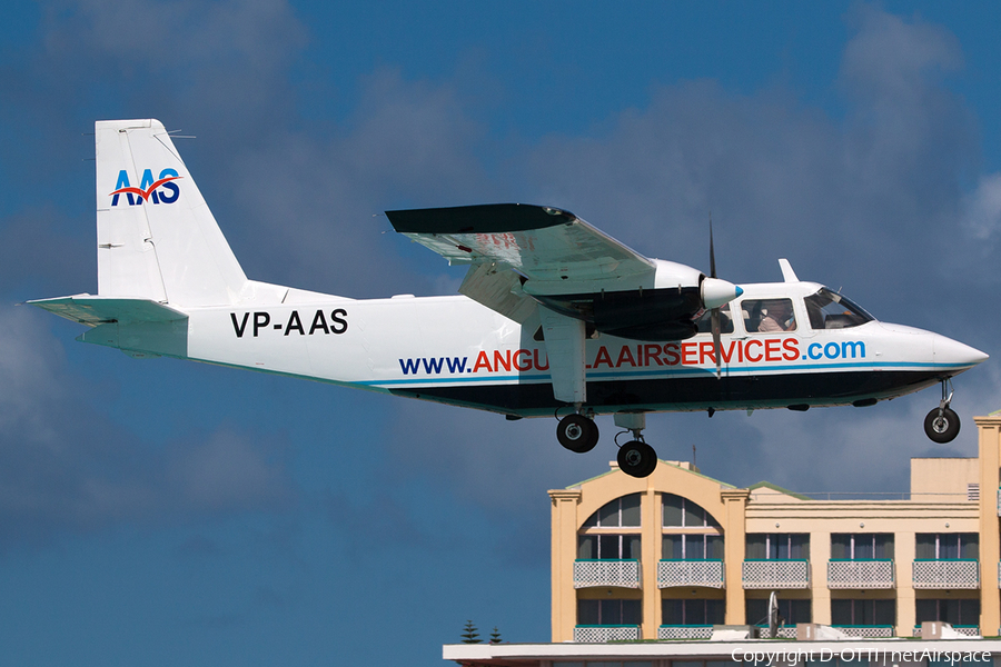 Anguilla Air Services Britten-Norman BN-2A-26 Islander (VP-AAS) | Photo 222537