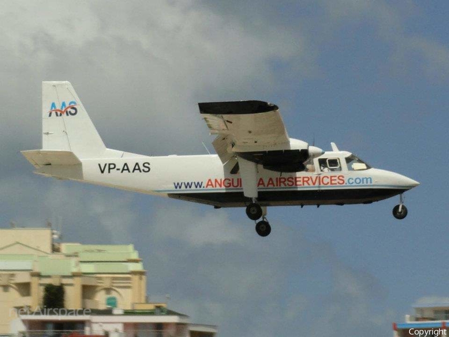 Anguilla Air Services Britten-Norman BN-2A-26 Islander (VP-AAS) | Photo 482147