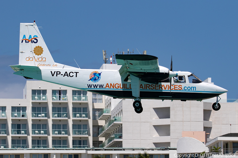 Anguilla Air Services Britten-Norman BN-2B-20 Islander (VP-ACT) | Photo 360535