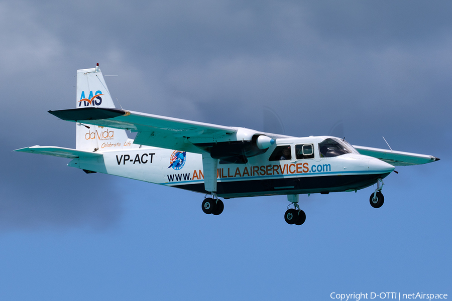 Anguilla Air Services Britten-Norman BN-2B-20 Islander (VP-ACT) | Photo 360627