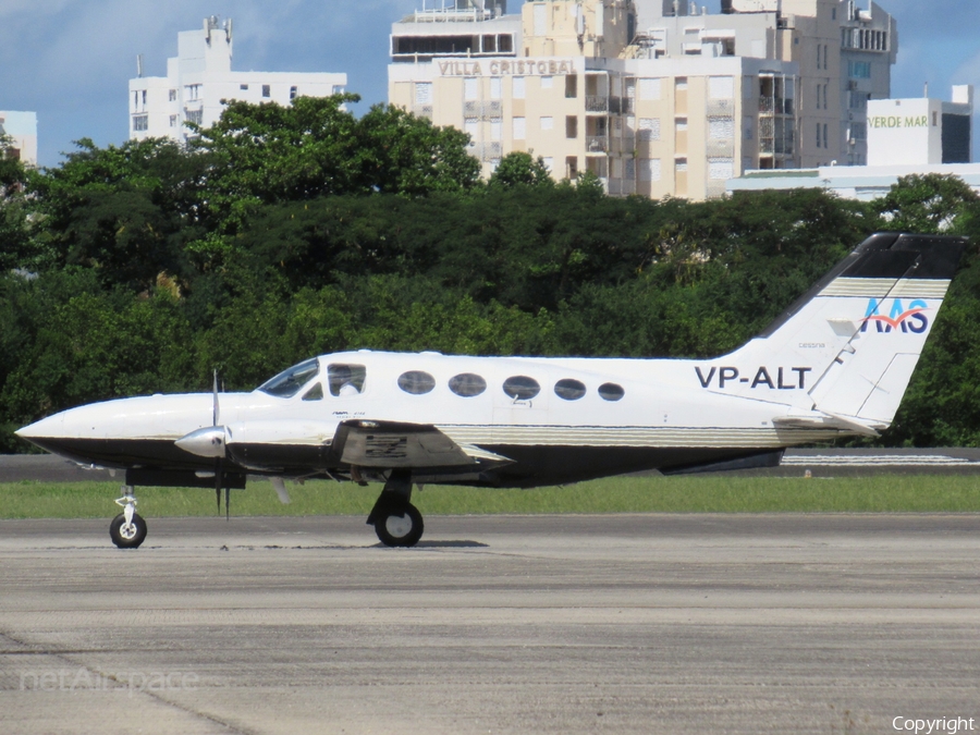 Anguilla Air Services Cessna 414A Chancellor (VP-ALT) | Photo 482007