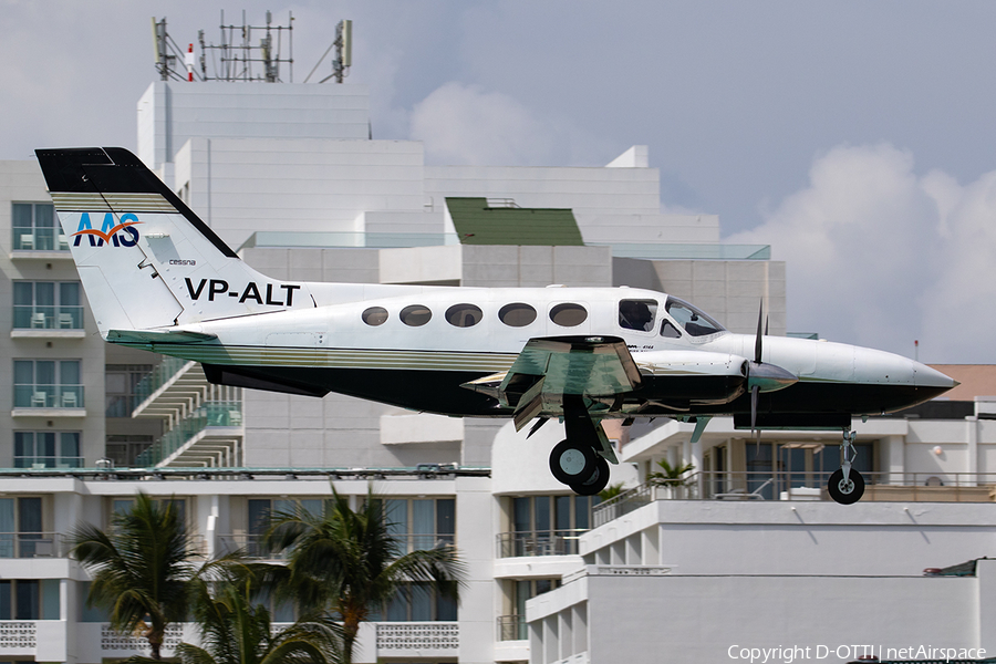 Anguilla Air Services Cessna 414A Chancellor (VP-ALT) | Photo 360045