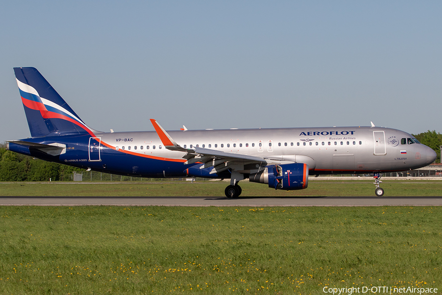 Aeroflot - Russian Airlines Airbus A320-214 (VP-BAC) | Photo 242531