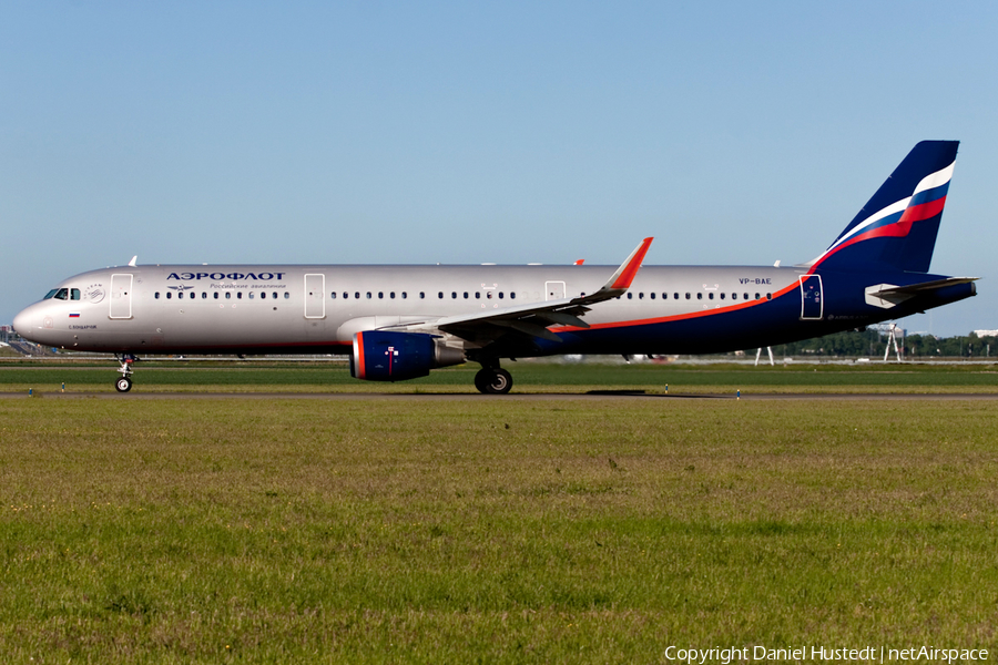 Aeroflot - Russian Airlines Airbus A321-211 (VP-BAE) | Photo 479500
