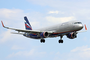 Aeroflot - Russian Airlines Airbus A321-211 (VP-BAF) at  Warsaw - Frederic Chopin International, Poland