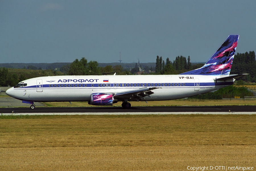 Aeroflot - Russian Airlines Boeing 737-4M0 (VP-BAI) | Photo 360388