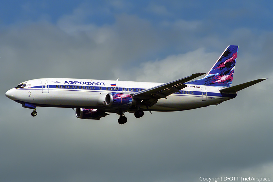 Aeroflot - Russian Airlines Boeing 737-4M0 (VP-BAN) | Photo 397017