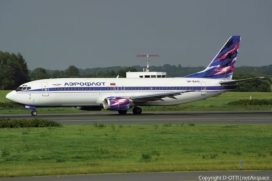 Aeroflot - Russian Airlines Boeing 737-4M0 (VP-BAO) | Photo 525882