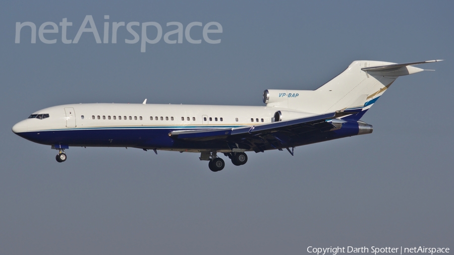 (Private) Boeing 727-21 (VP-BAP) | Photo 136251
