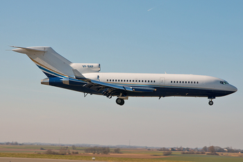 (Private) Boeing 727-21 (VP-BAP) at  Liege - Bierset, Belgium