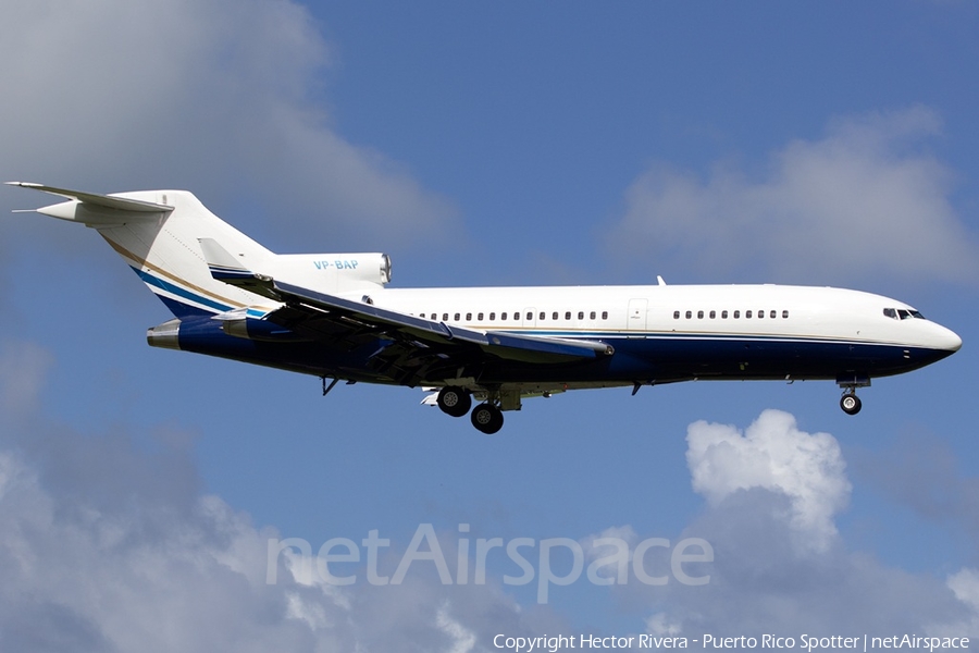 (Private) Boeing 727-21 (VP-BAP) | Photo 279367
