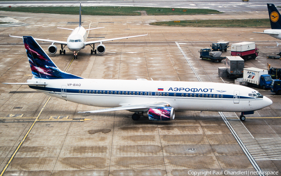 Aeroflot - Russian Airlines Boeing 737-4M0 (VP-BAQ) | Photo 72599
