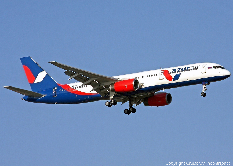 Azur Air Boeing 757-28A (VP-BAS) | Photo 134991