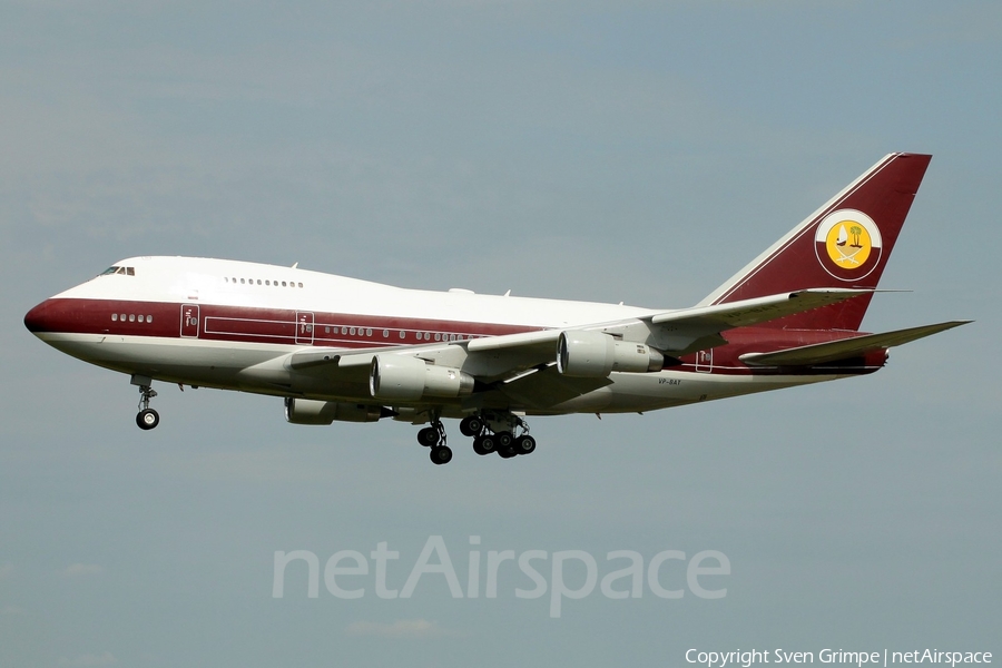 Qatar Amiri Flight Boeing 747SP-21 (VP-BAT) | Photo 10071