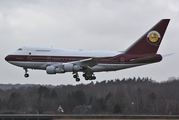 Qatar Amiri Flight Boeing 747SP-21 (VP-BAT) at  Hamburg - Fuhlsbuettel (Helmut Schmidt), Germany