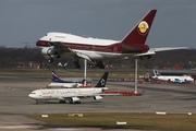 Qatar Amiri Flight Boeing 747SP-21 (VP-BAT) at  Hamburg - Fuhlsbuettel (Helmut Schmidt), Germany