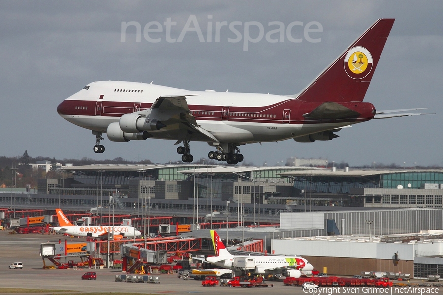 Qatar Amiri Flight Boeing 747SP-21 (VP-BAT) | Photo 43552