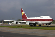 Qatar Amiri Flight Boeing 747SP-21 (VP-BAT) at  Hamburg - Fuhlsbuettel (Helmut Schmidt), Germany